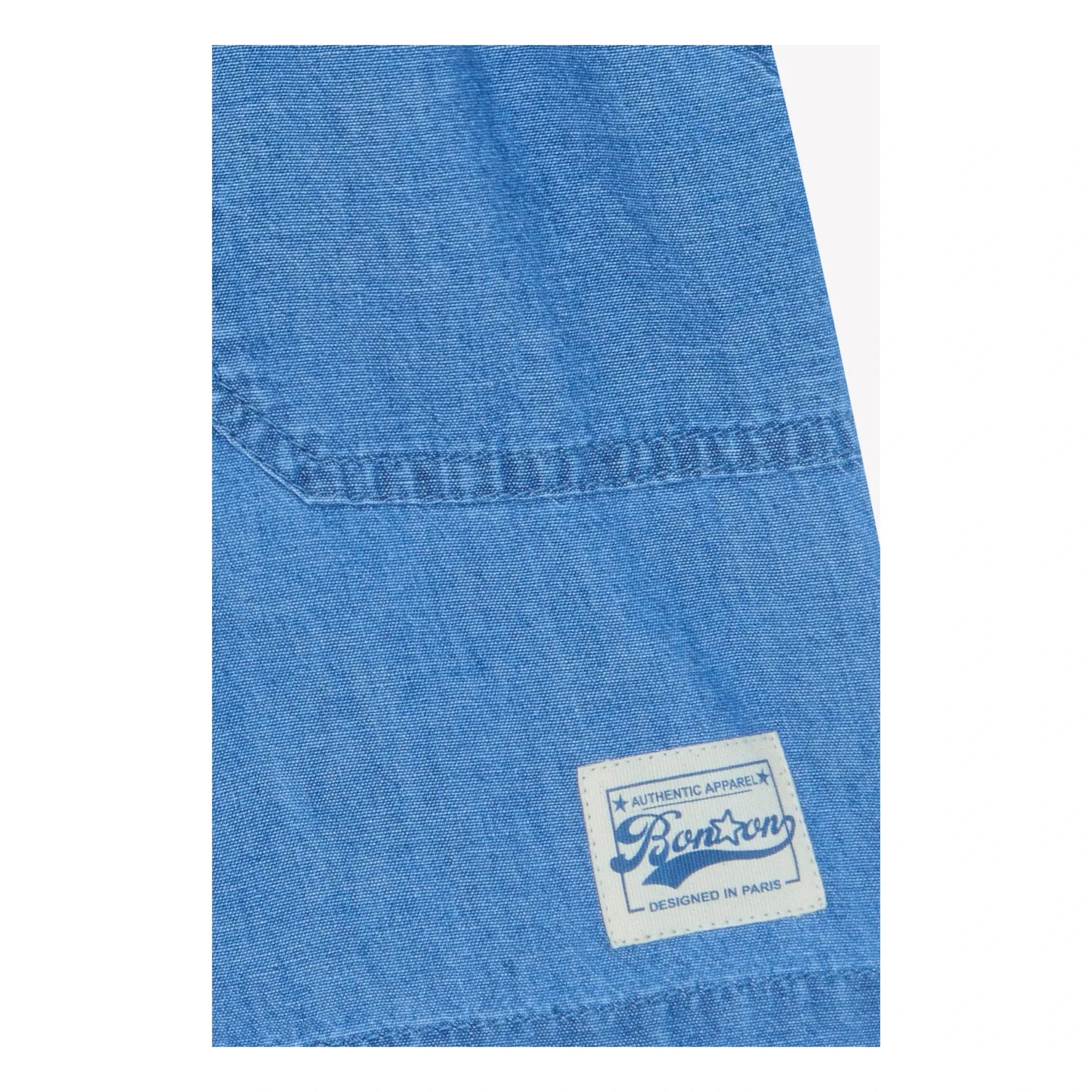 Bonton - Naples Chambray Shorts | Denim Blue