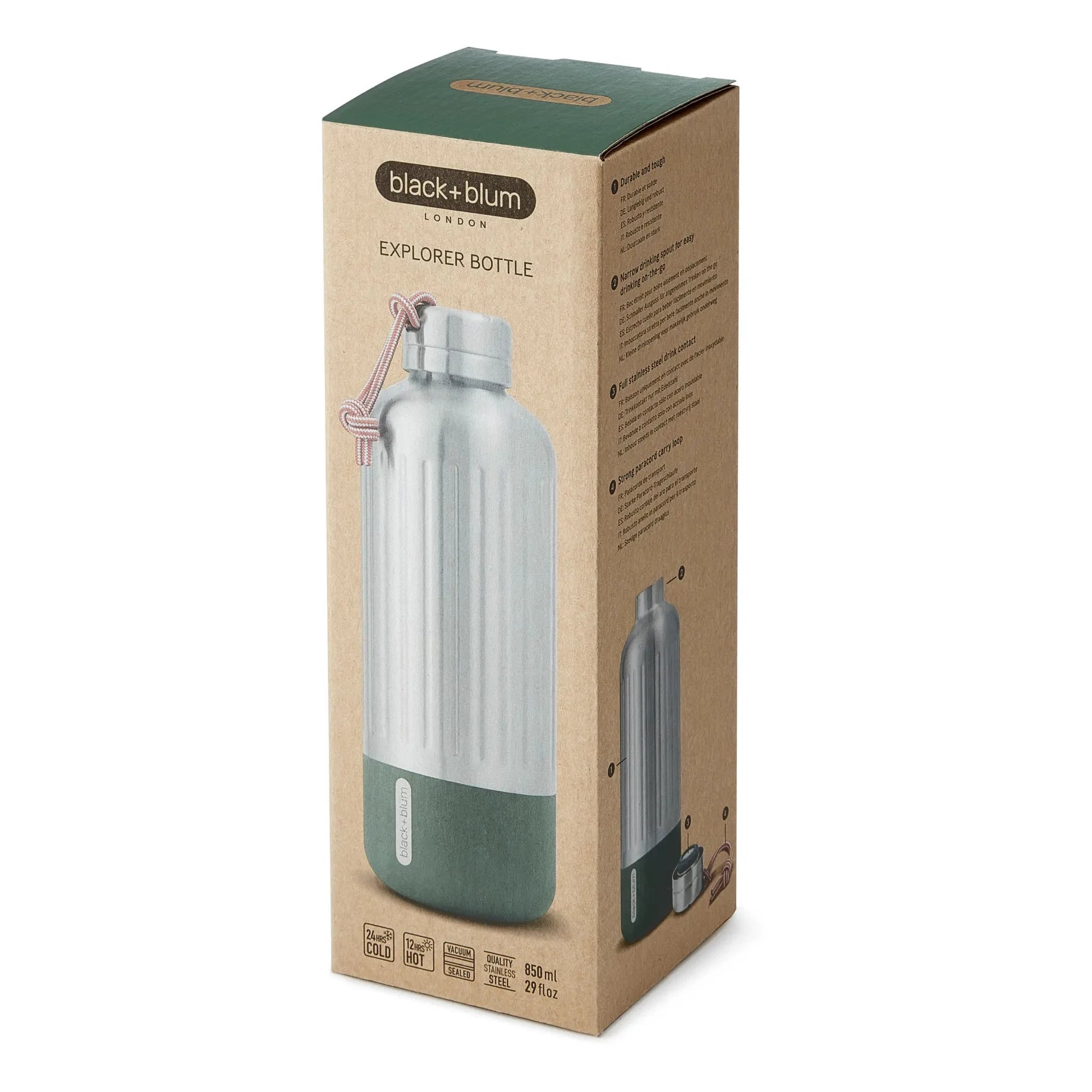 Black + Blum - Stainless Steel Bottle | Khaki