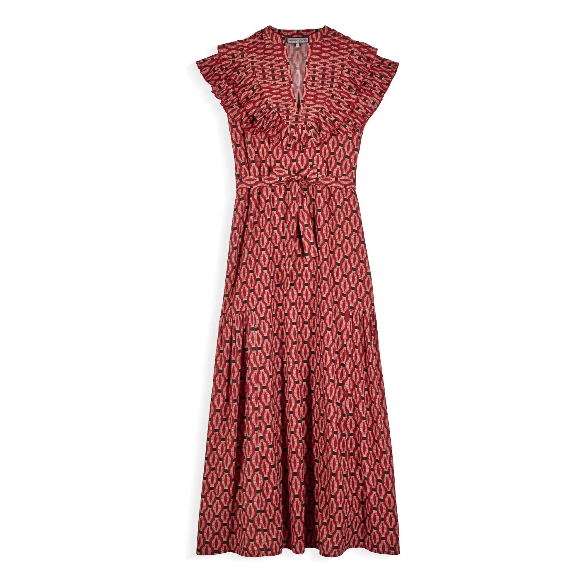 Maria de la Orden - Daytona Cotton dress | Red