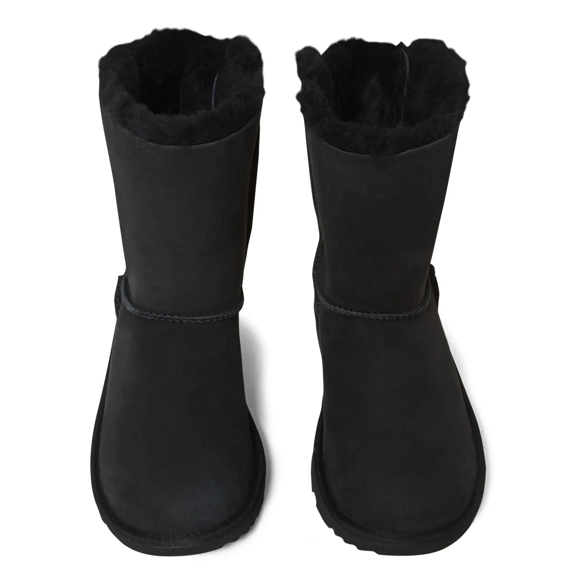 UGG - Bailey Bow Astarlı Süet Botlar | Siyah