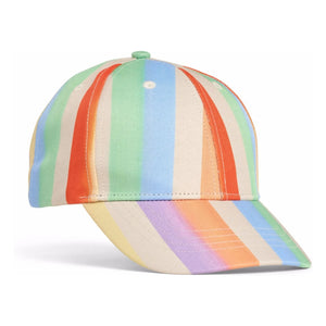Molo - Striped Shadow Hat | Orange