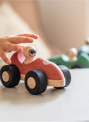 Korko - Mushroom Race Car | Red