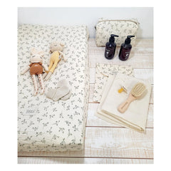 Babyshower - Changing Pad Cover Olive | Ecru