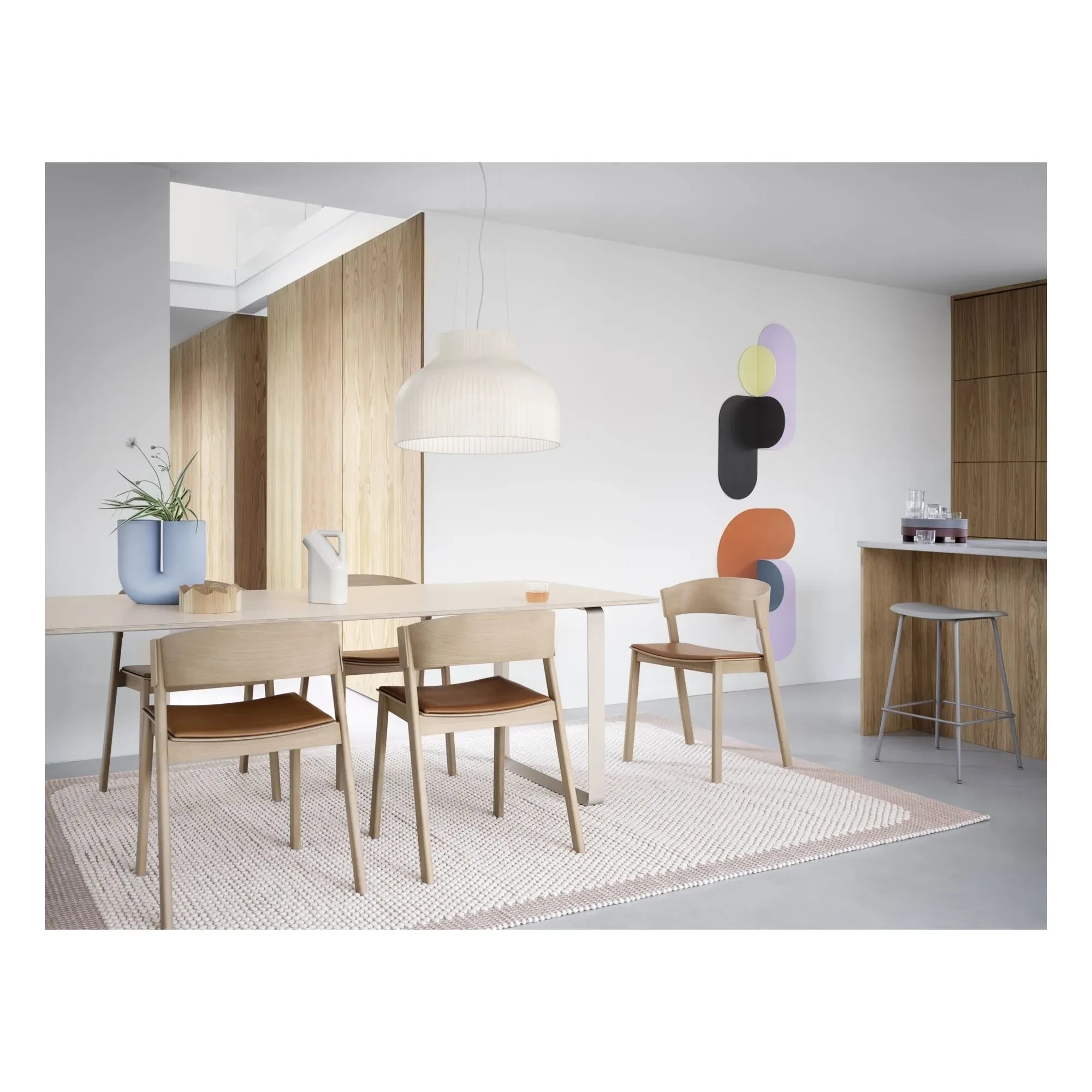 Muuto - Benjamin Hubert Strand Foldable Pendant Lamp | White