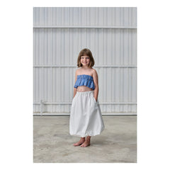 Tangerine - Striped Tank Top | Blue