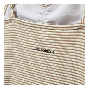 Sofie Schnoor - Britalianasy Striped Swimsuit | Gray Brown