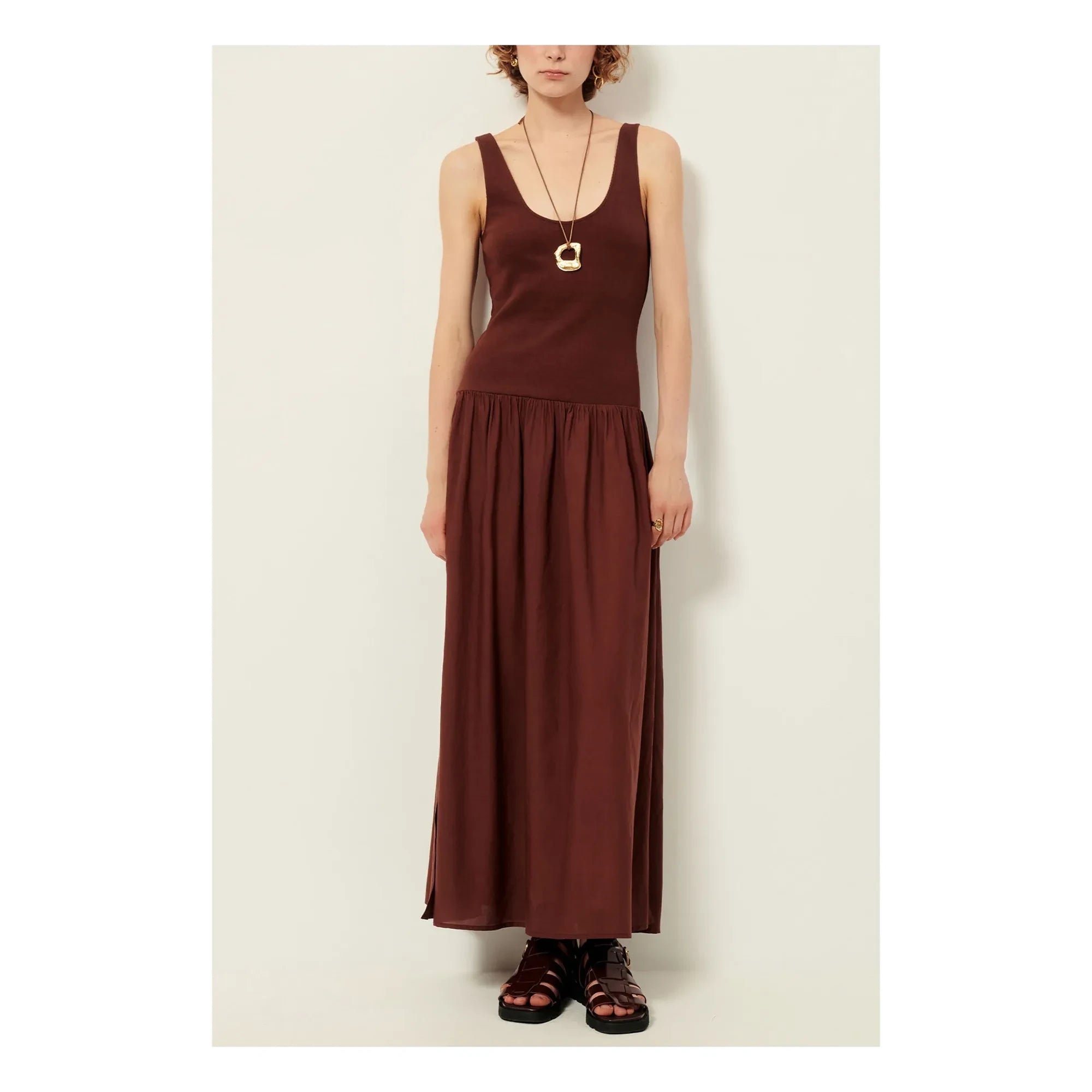 Sessùn - Solao Dress | Whiskey