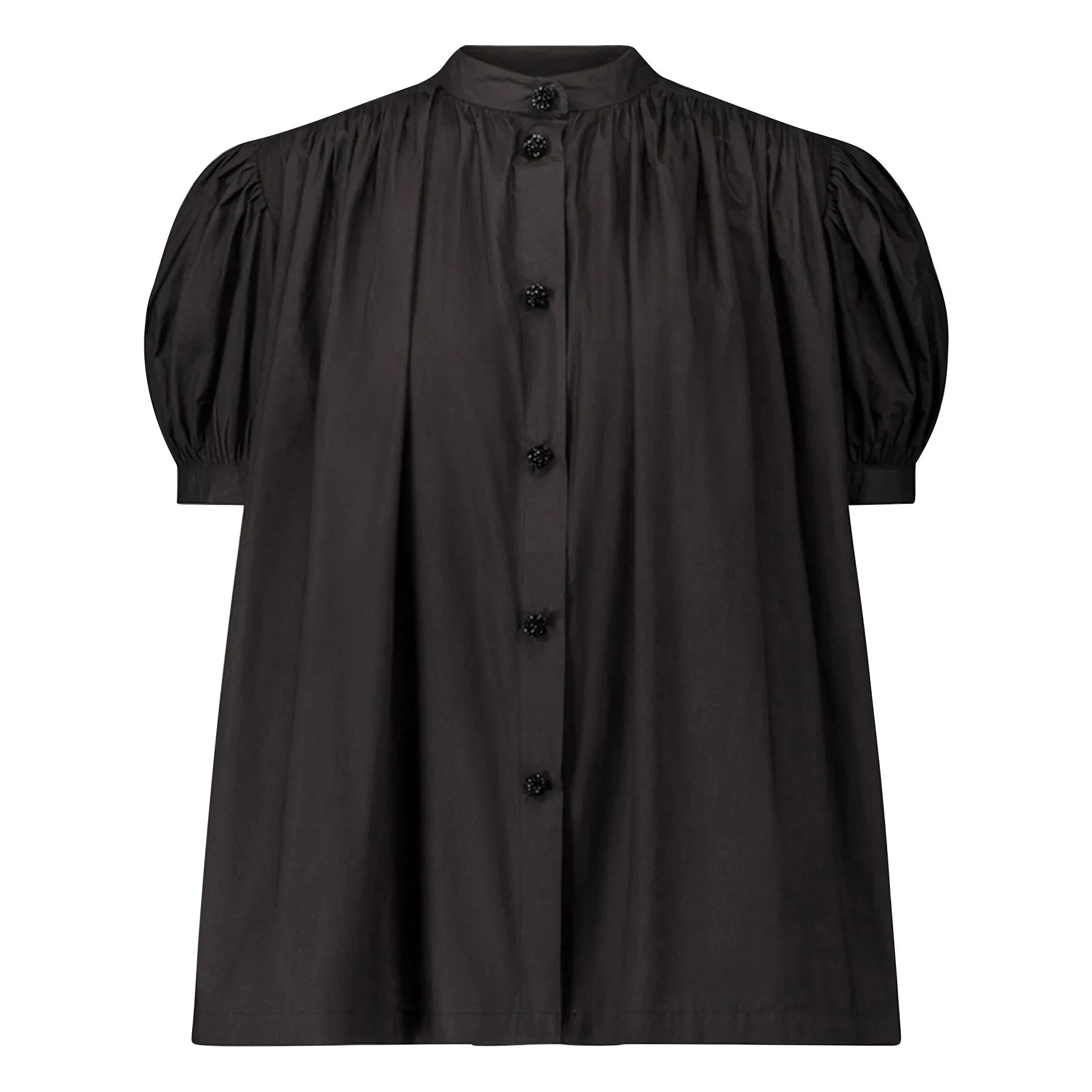 Laurence Bras - Ajmer Cotton Blouse | Black
