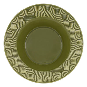 House of Capricorn - Wicker Soup Plate | Green