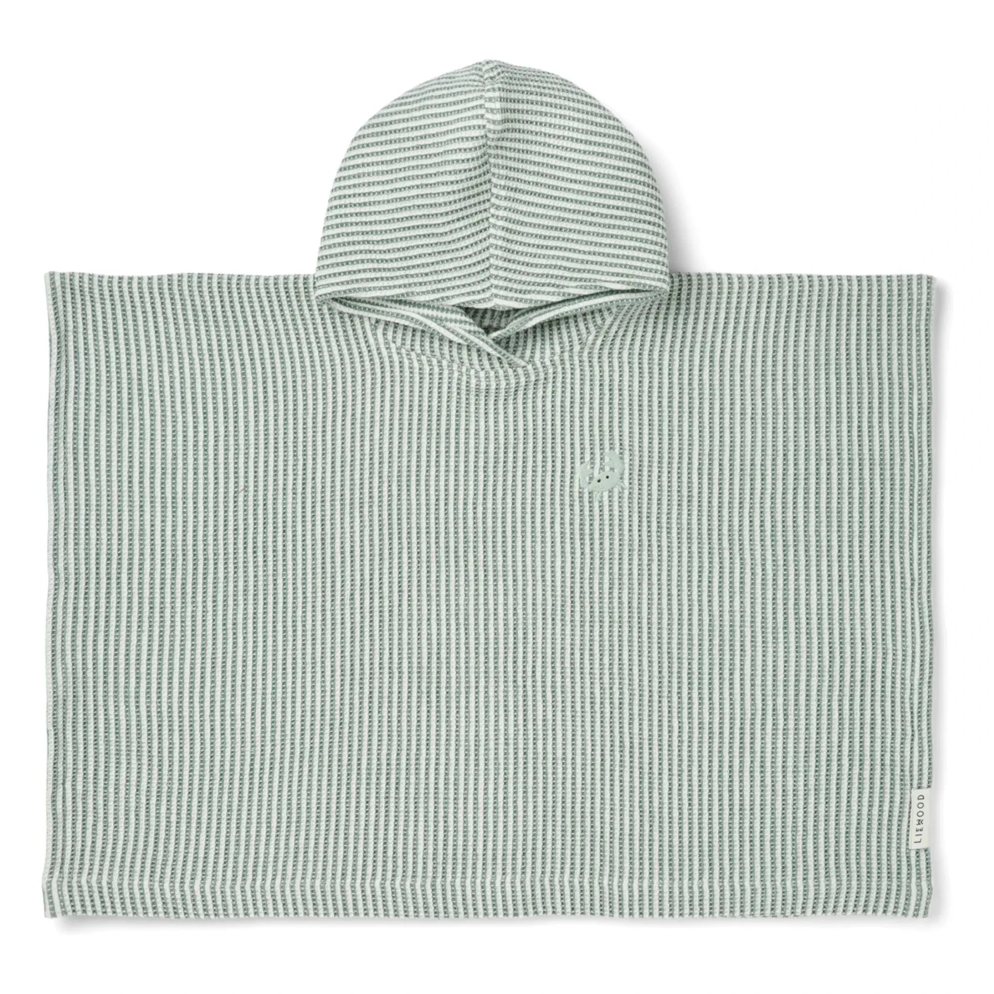 Liewood - Poncho Paco | Y/D çizgili Peppermint/Creme de la creme