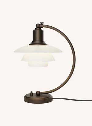 Louis Poulsen - PH 2-2 Luna Table Lamp Aged Brass, Louis Poulsen | Bronze