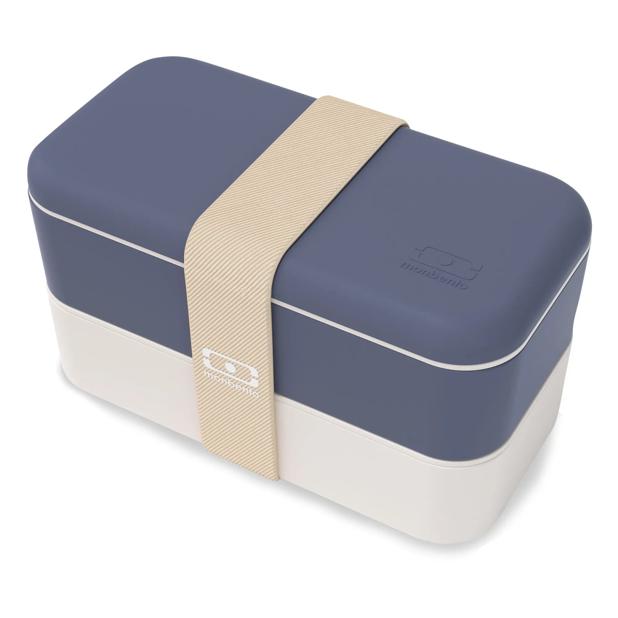 Monbento - MB Original Double Leakproof Compartment Bento | Blue