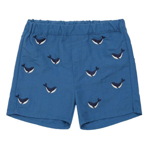Donsje - Wangu Whale Shorts Made from Recycled Fibers | Blue