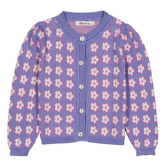 Hello Simone - Lison Floral Cardigan | Lavender