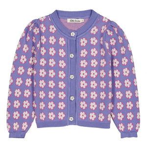 Hello Simone - Lison Floral Cardigan | Lavender