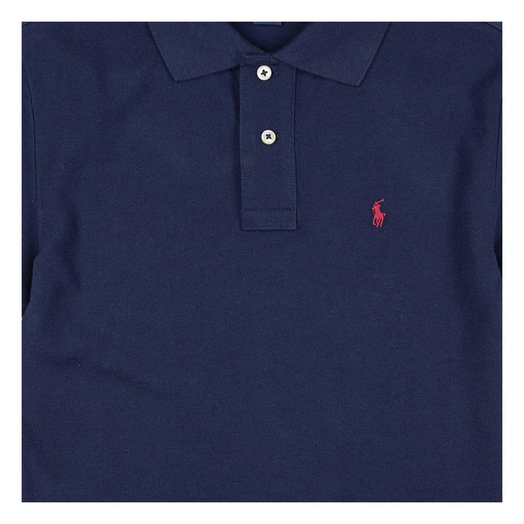 Ralph Lauren - Classic Gingham Polo | Navy Blue