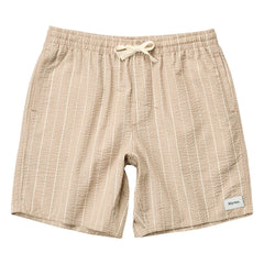 Rhythm - Striped Jam Shorts | Dark Beige