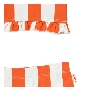 Tinycottons - Striped Swimsuit | Red