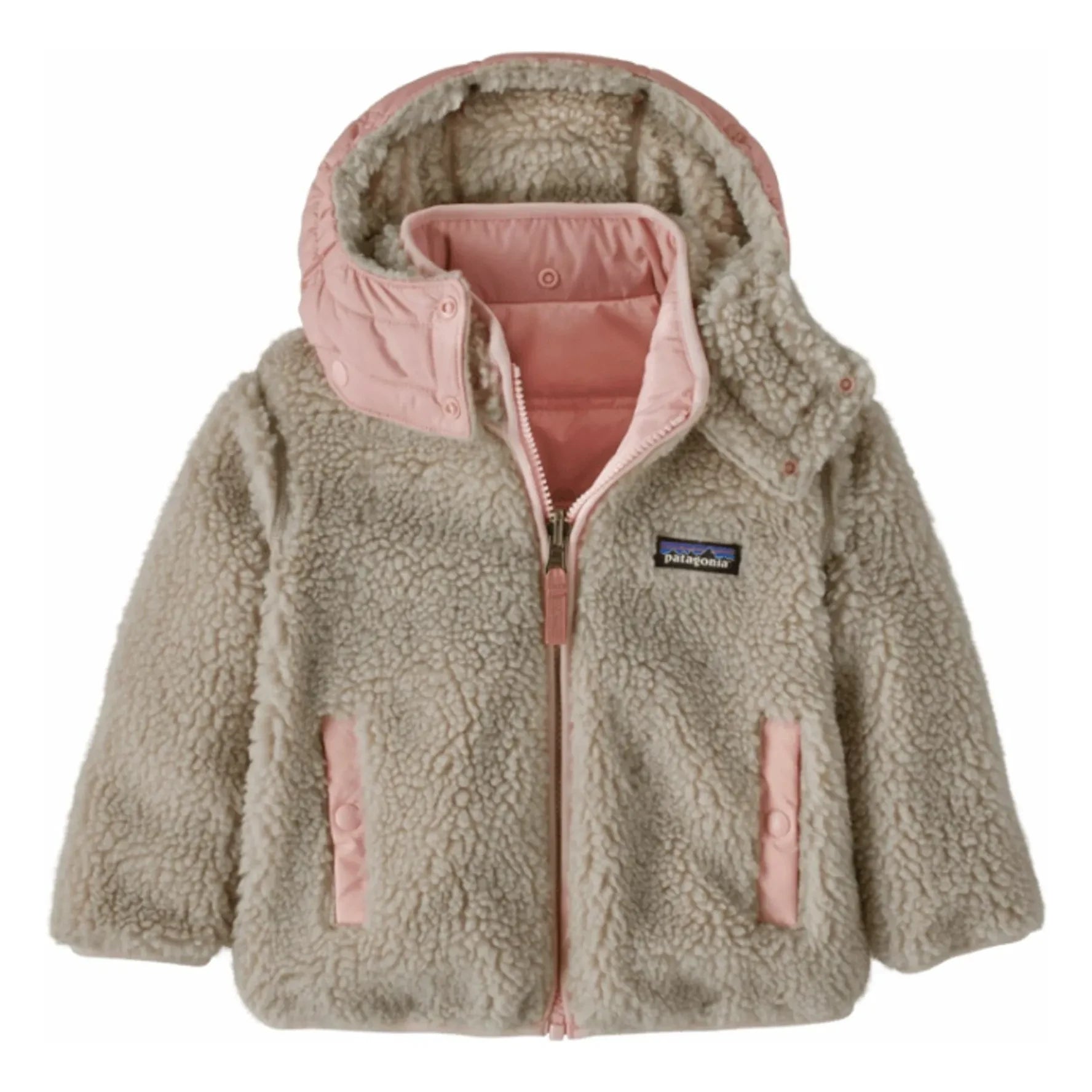 Patagonia - Tribbles Recycled Fiber Reversible Jacket | Pink
