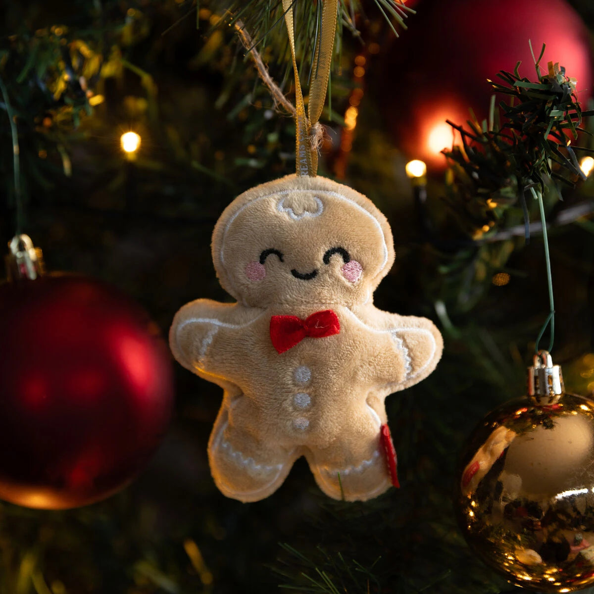 Legami - Plush Toy Christmas Decoration - Ginger Bread - Oh-Oh-Ohrnaments