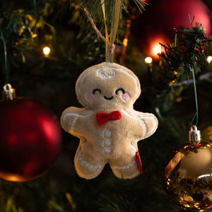 Legami - Plush Toy Christmas Decoration - Ginger Bread - Oh-Oh-Ohrnaments