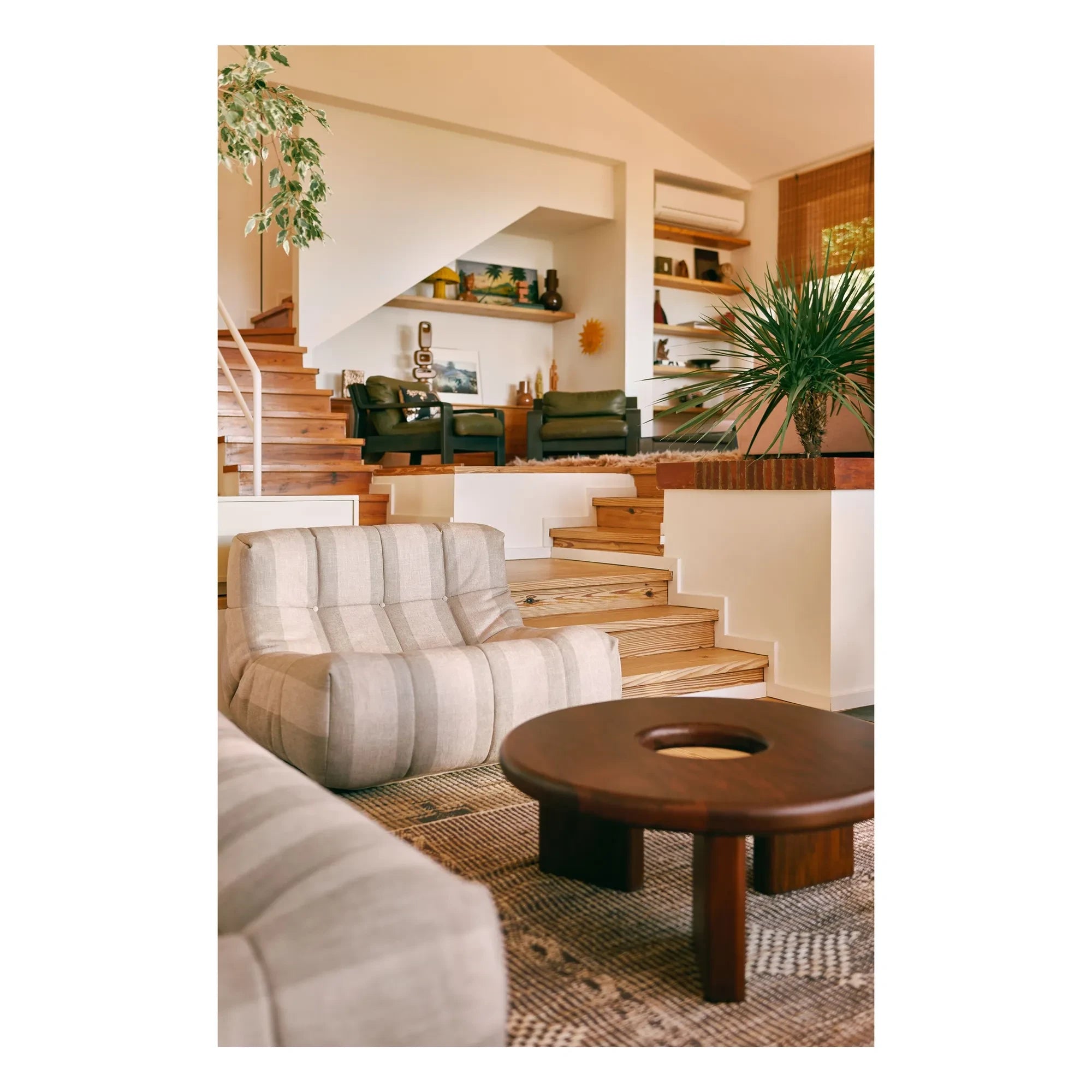 HKliving - Konuşma ahşap sehpa
