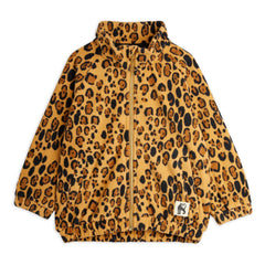 Mini Rodini - Recycled Polyester Leopard Print Jacket | Beige