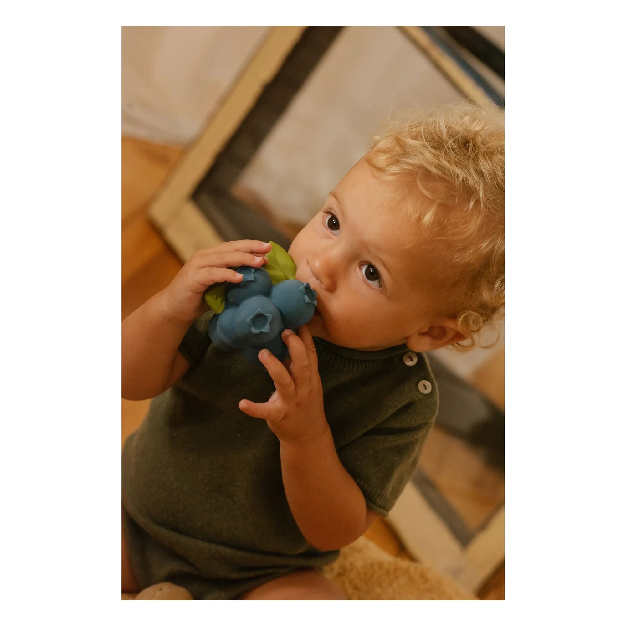 Oli & Carol - Jerry the Blueberry Teething Ring