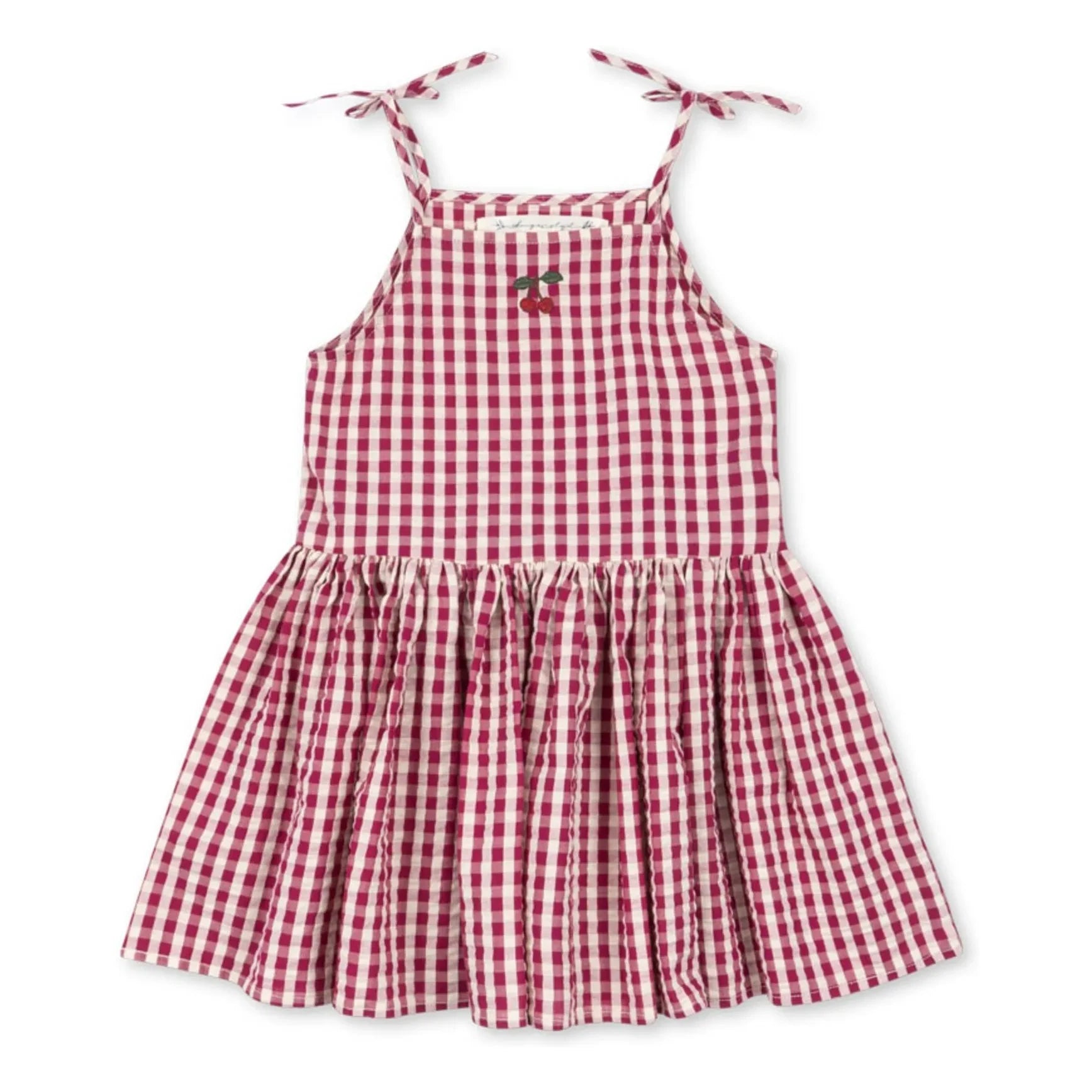 Konges Sløjd - Isotta Checked Organic Cotton Dress