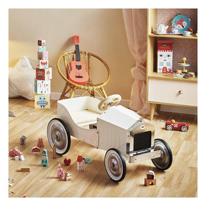 Vilac - Large Pedal Car for Kids | Ivory