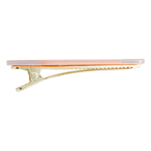 Bachca - Opaline Hair Clips - Set of 2 | Pink