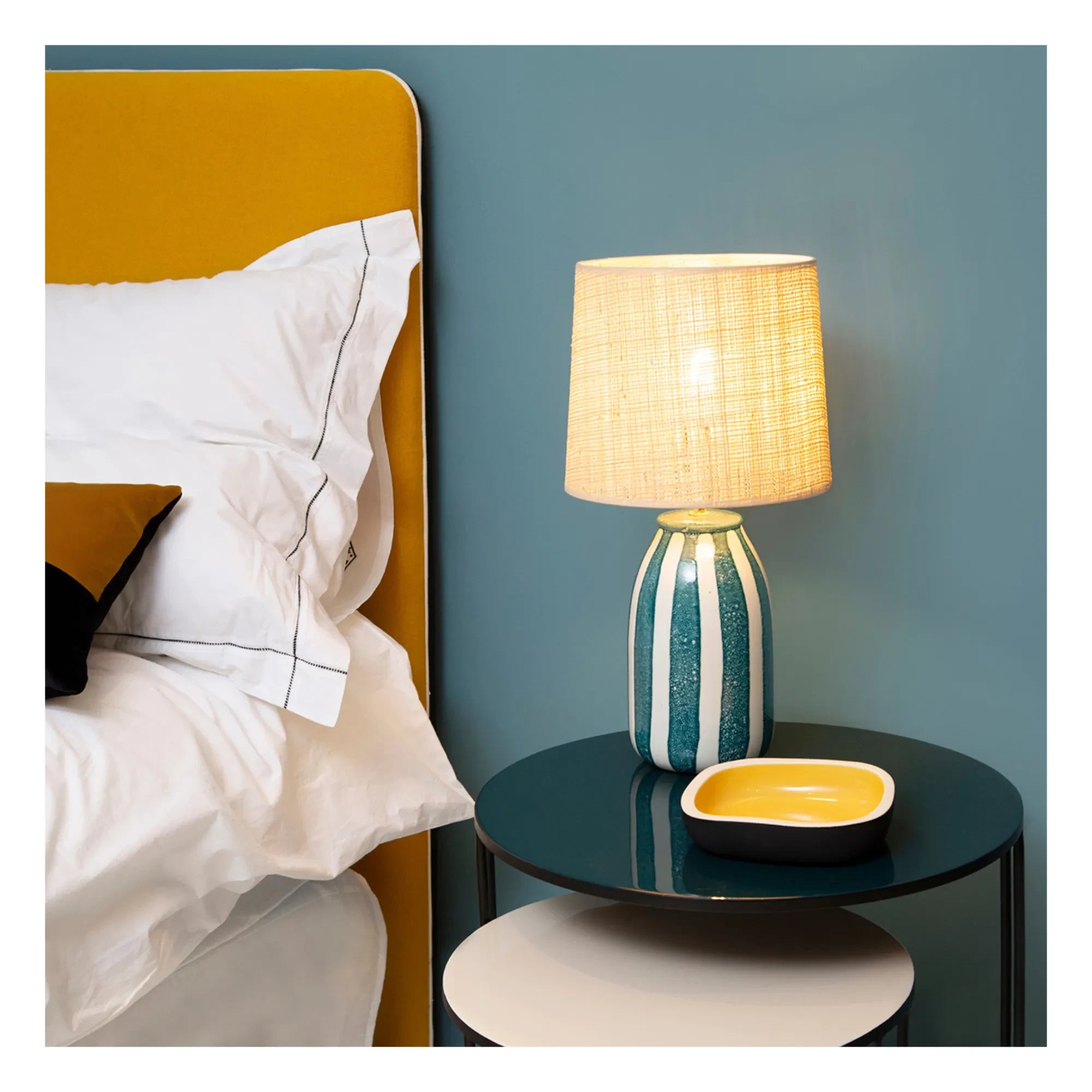 Maison Sarah Lavoine - Palmaria Table Lamp | Sarah Blue