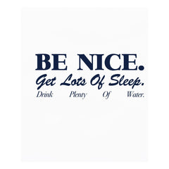 Sporty & Rich - Be Nice Tişört Geri dönüştürülmüş pamuk | Beyaz
