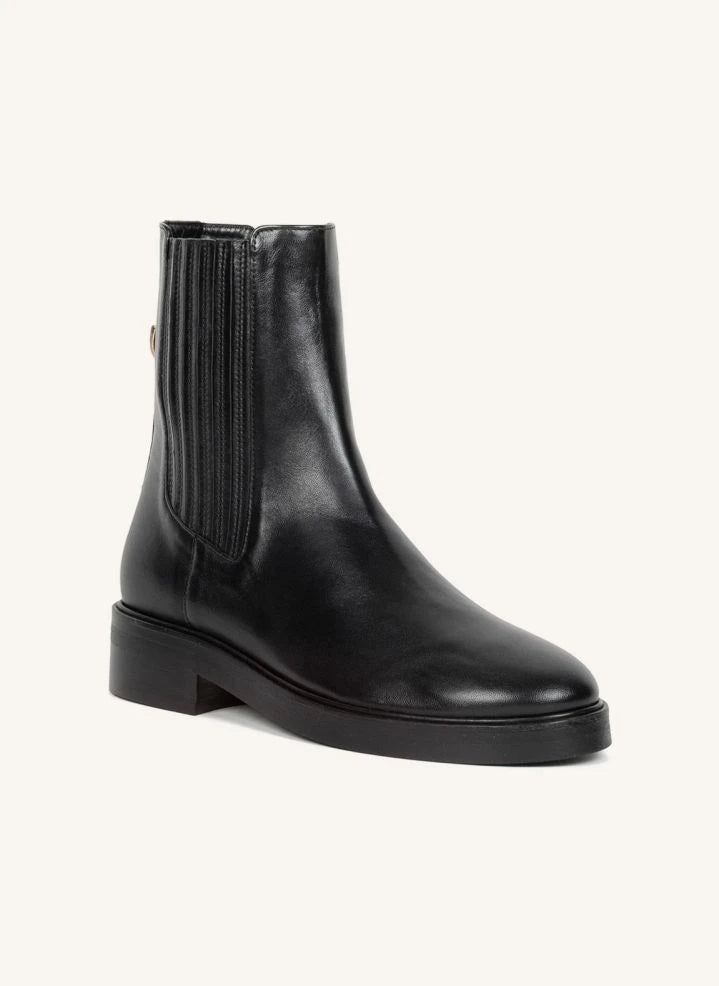 Bobbies - Leather Boots Joyce | Black