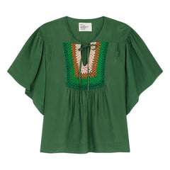 Leon & Harper - Cocto Knit Blouse | Green