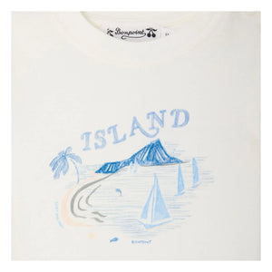 Bonpoint - Tom T-Shirt Organik pamuk | Krem