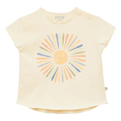 Arsène et Les Pipelettes - Soleil Organic Cotton T-shirt | Ecru