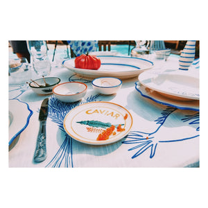 Anna + Nina - Shrimp Bowl | Blue