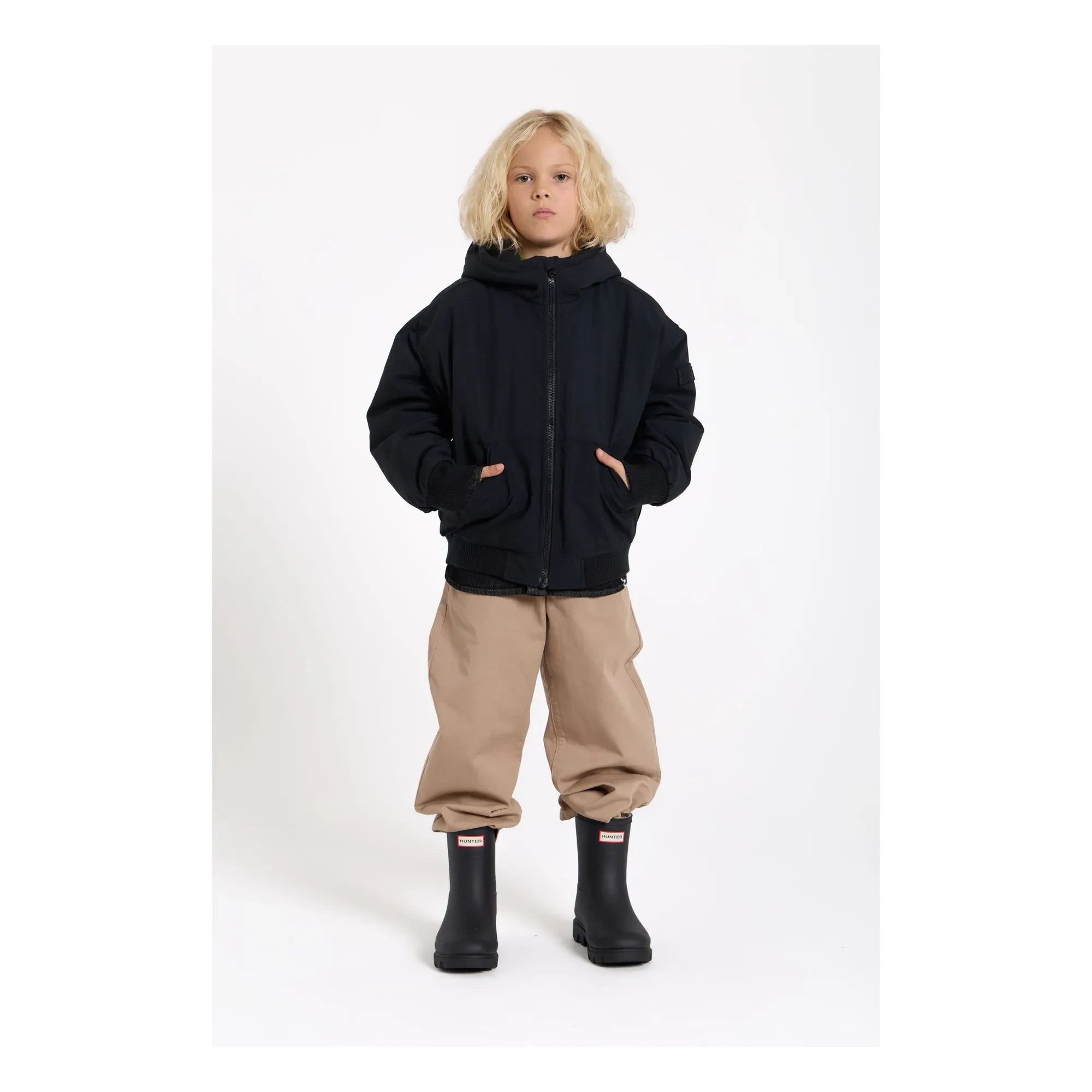 Finger in the nose - Chelsea Hooded Jacket | Black