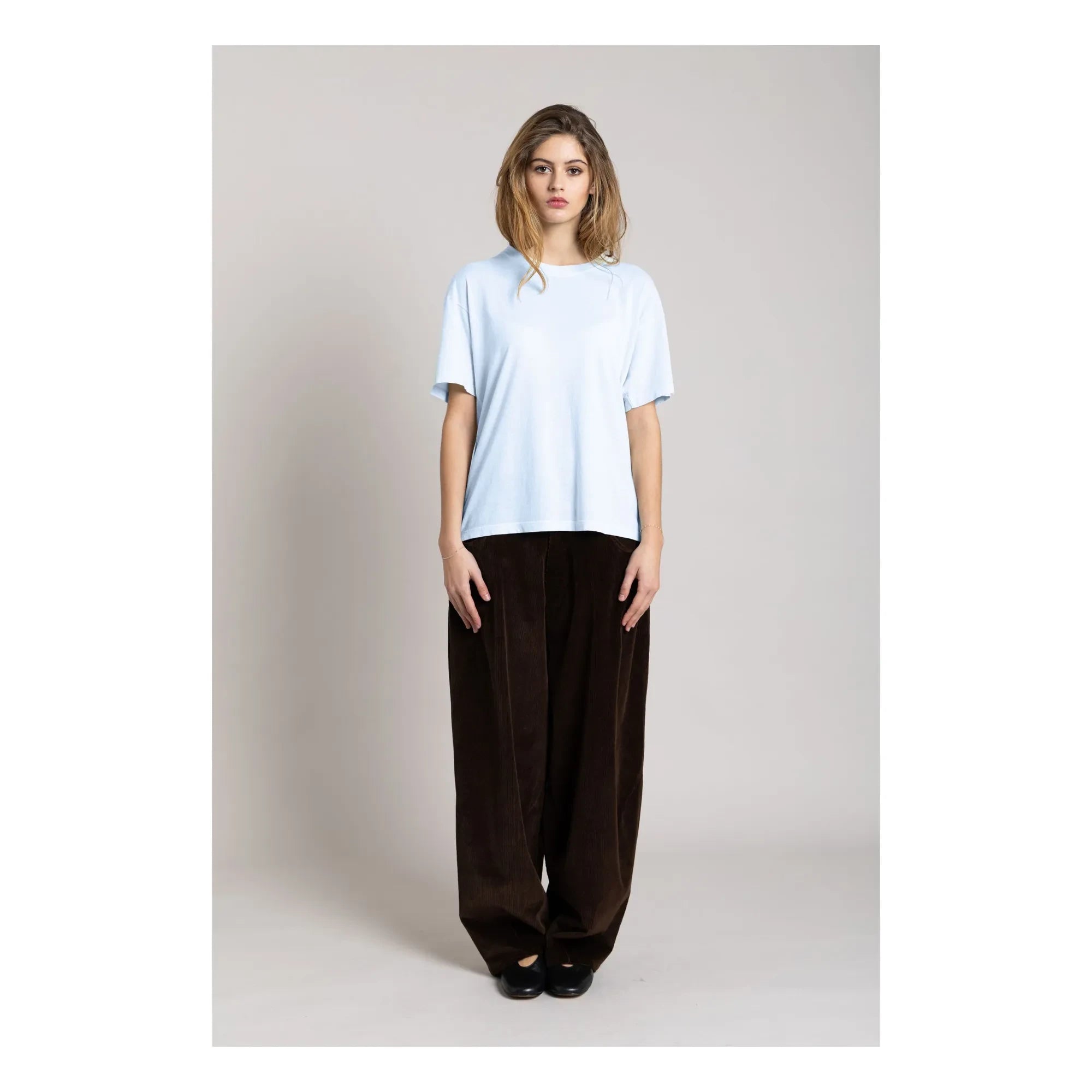 Smallable Woman - Hana Organic Cotton T-Shirt | Ice Blue