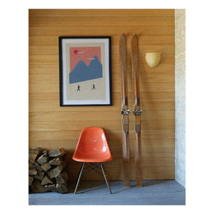 Ciel Glue - Mountain n°5 Crosscountry Poster - Limited Edition | Pink