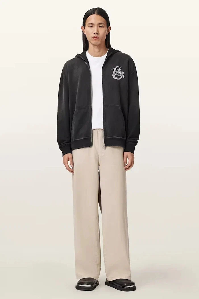 AllSaints TERRA Pamuklu Kapüşonlu Sweatshirt