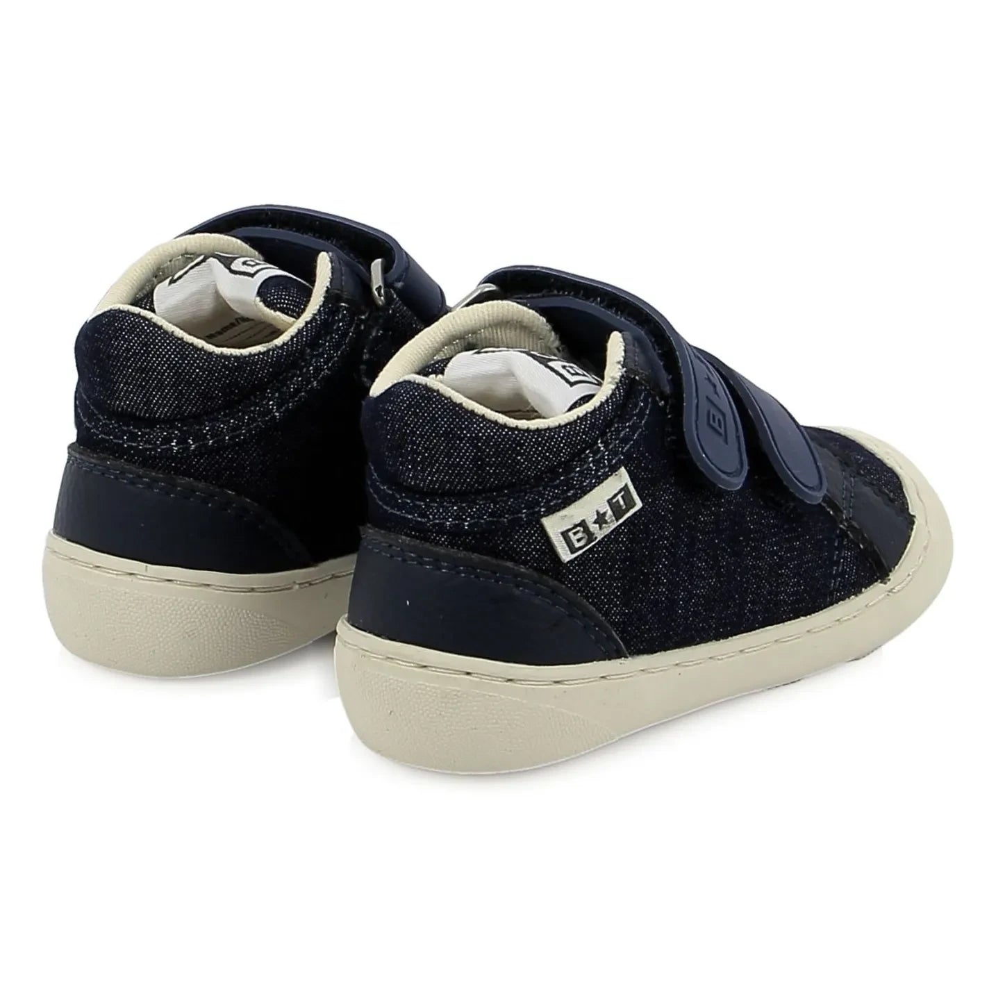 Bonton - Double Scratch Denim Smoothie Easy Sneakers | Night Blue