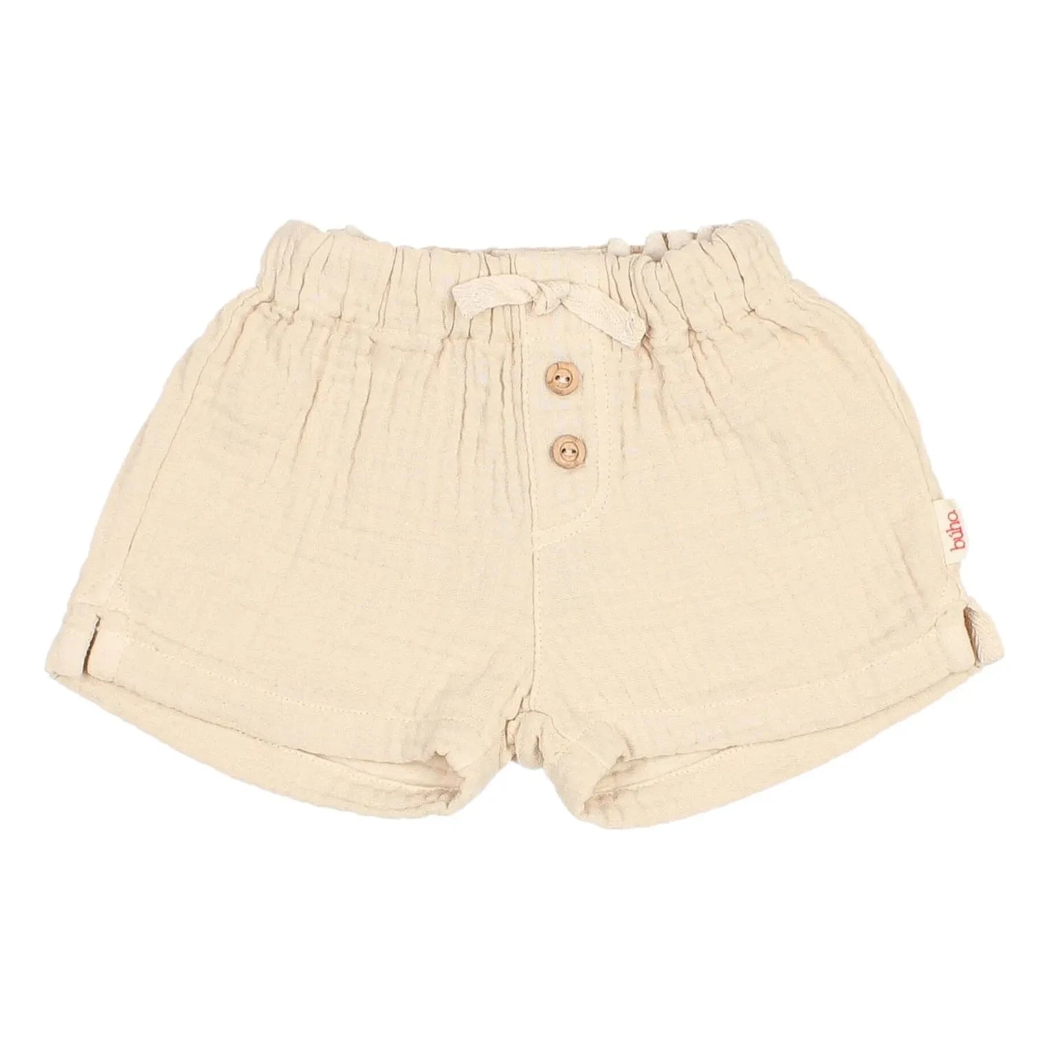 Búho - Cotton Gauze Shorts | Sand