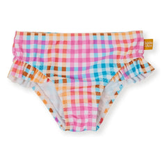 Goldie + Ace - Carreaux Bath Panties | Pink