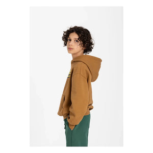 Finger in the nose - Hope Organik Pamuklu Sweatshirt | Buzlu kahverengi