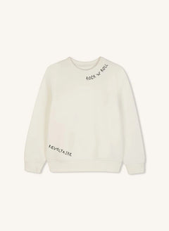 Zadig & Voltaire - Simba organik pamuk sweatshirt | Beyaz