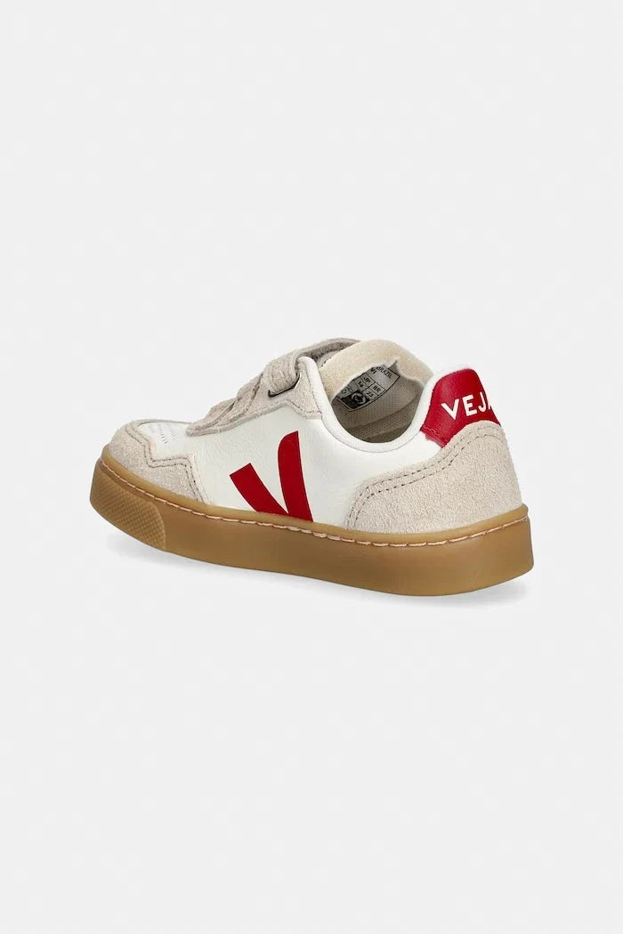 Kids' leather Veja Small V-90 sneakers