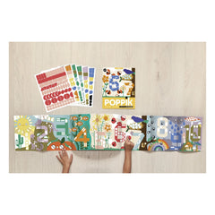 Poppik - Number Stickers and Poster