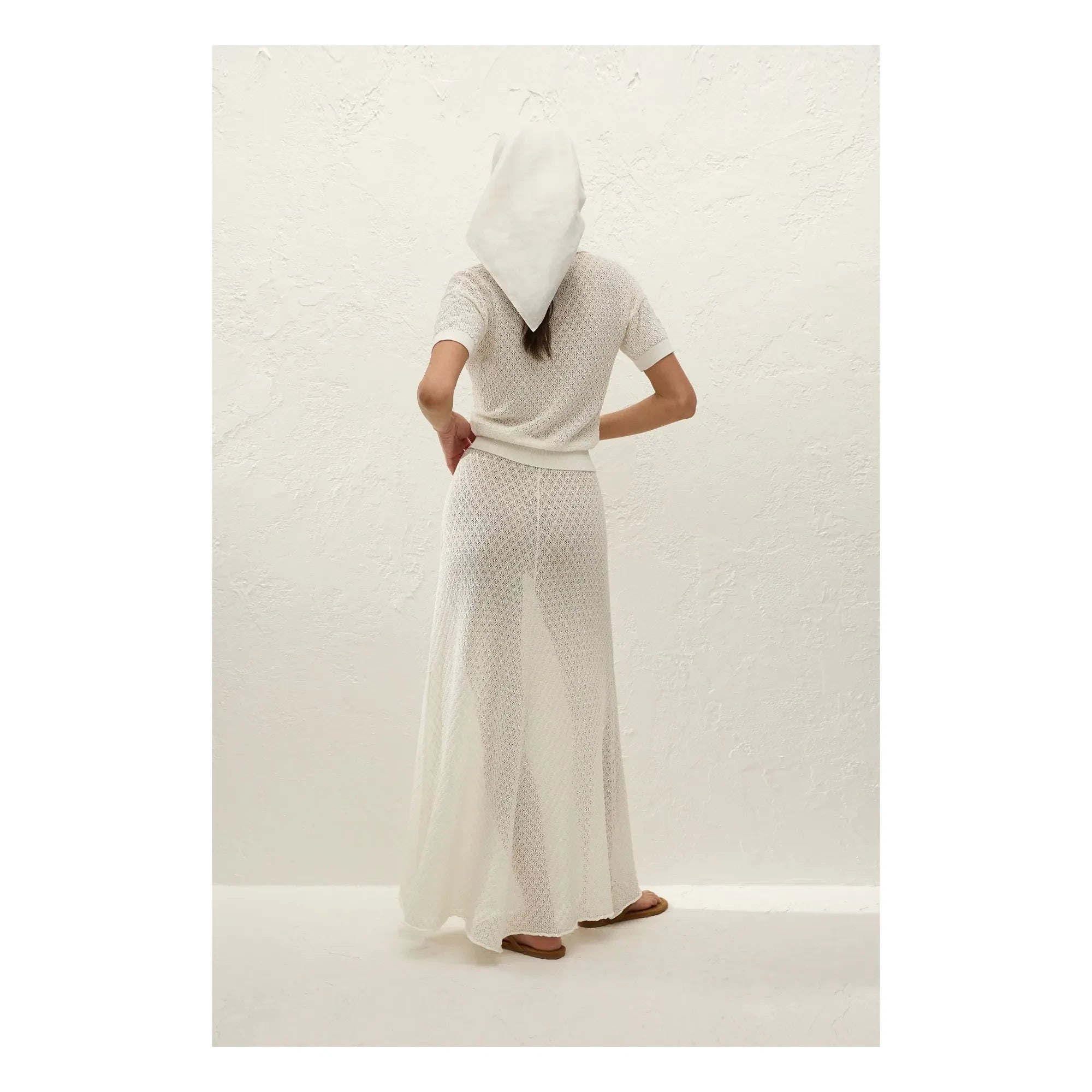 Faithfull the Brand - Polo Pointelle Lena Cotton | Ecru